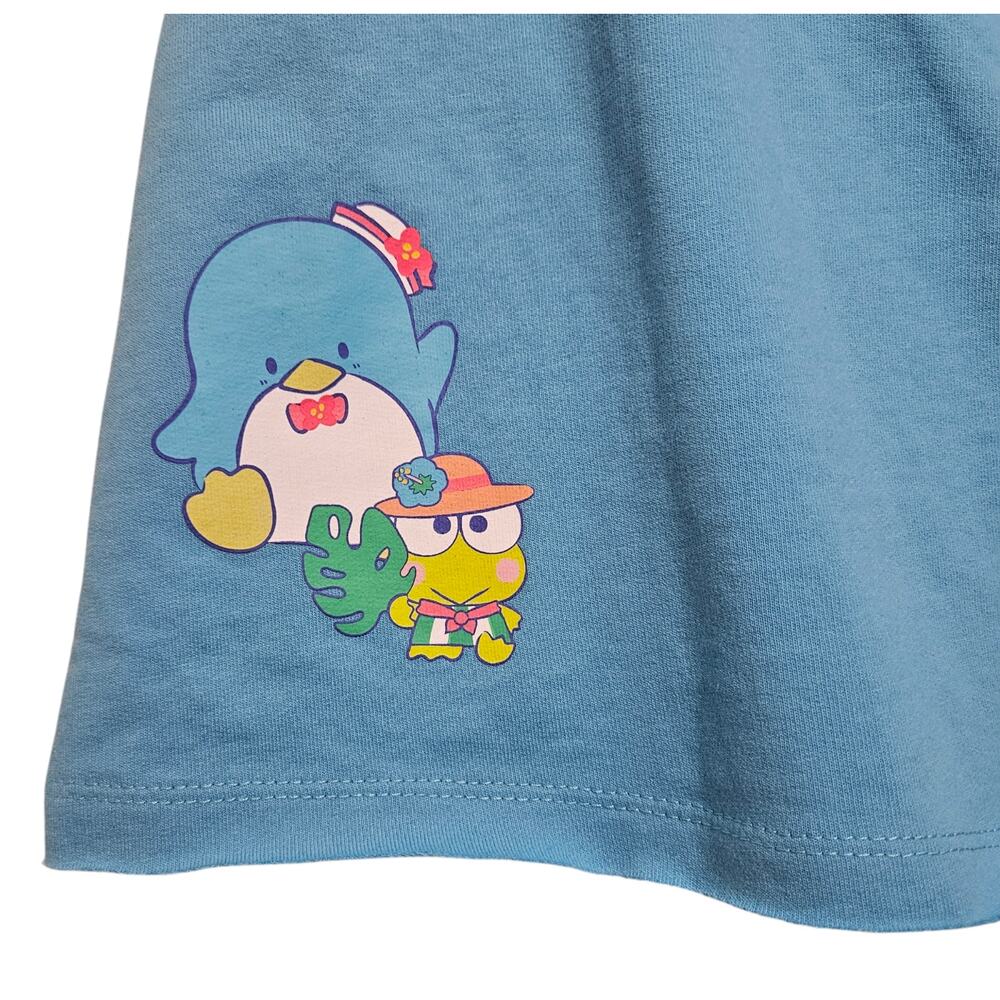 Sanrio Hello Kitty and Friends Terry Womens Skirt Skort XL Blue High Rise NWT - Picture 4 of 8